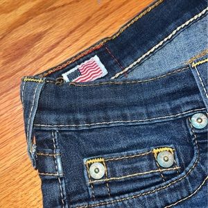 True Religion Dark Rinse Skinny Jeans